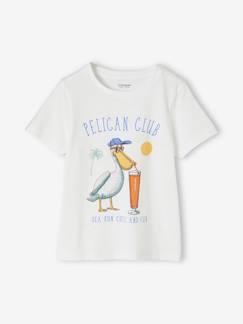 Niño-Camisetas y polos-Camisetas-Camiseta con animal divertido para niño