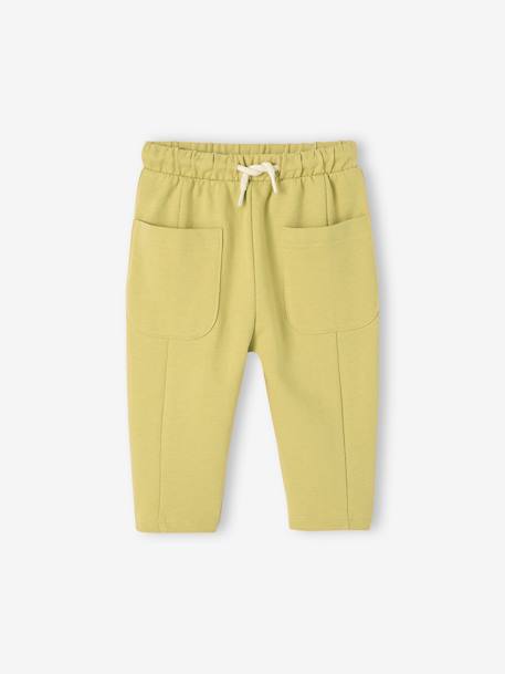 Pantalón de felpa con cintura elástica para bebé