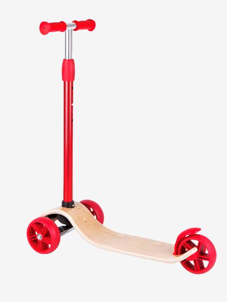 Patinete HAPE Rojo claro liso con motivos 