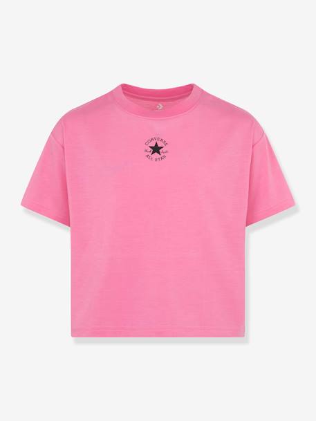 Camiseta infantil Chuck Patch CONVERSE rosa 