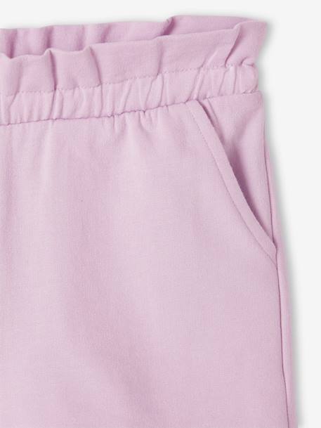 Pack de 2 shorts para niña albaricoque+malva+rosa chicle 