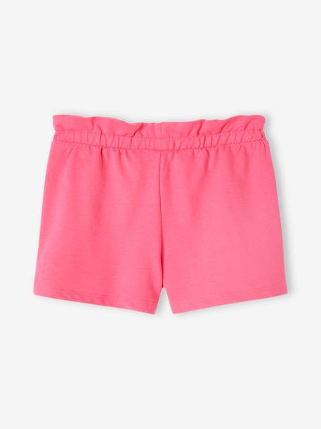 Pack de 2 shorts para niña albaricoque+malva+rosa chicle 