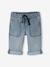 Pantalón pesquero de denim indestructible y transformable en bermudas, para niño doble stone 