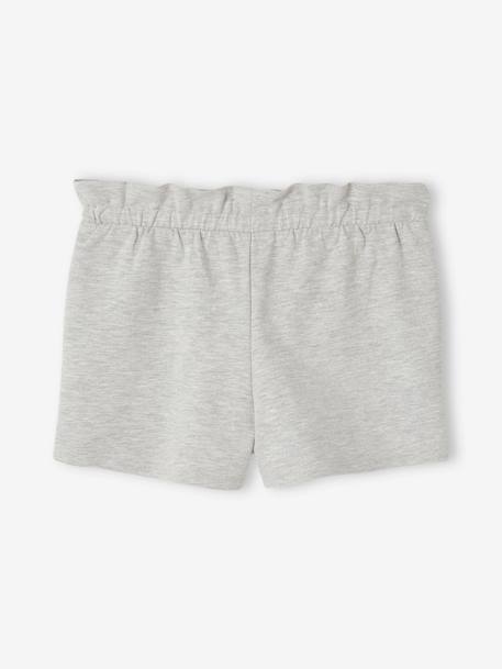 Pack de 2 shorts para niña albaricoque+malva+rosa chicle 