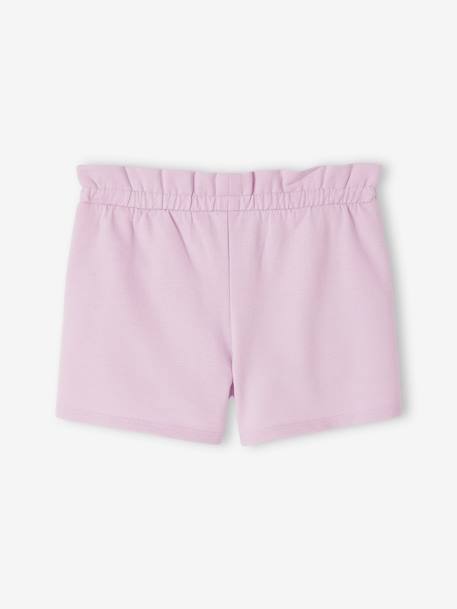 Pack de 2 shorts para niña albaricoque+malva+rosa chicle 