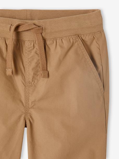 Pantalón pesquero ligero convertible en bermudas para niño aceituna+azul oscuro+beige 