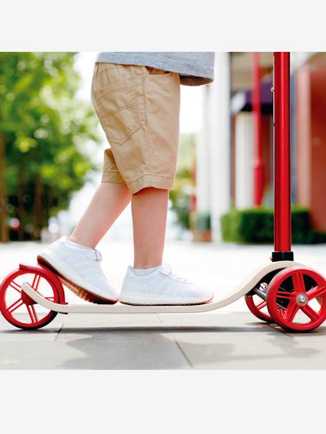 Patinete HAPE Rojo claro liso con motivos 