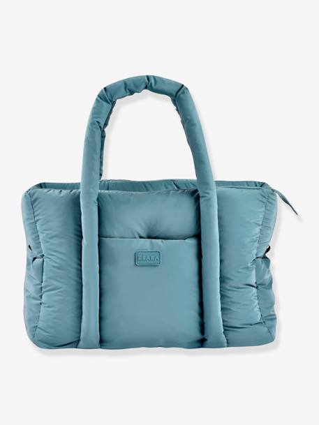 Bolso cambiador Paris Puffy BEABA azul+gris+gris jaspeado 