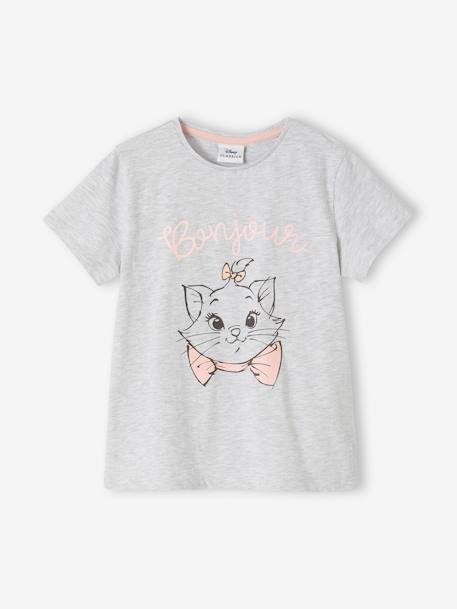 Conjunto de bebé t-shirt + calções, Marie dos Aristogatos da Disney® rosa rosa pálido 