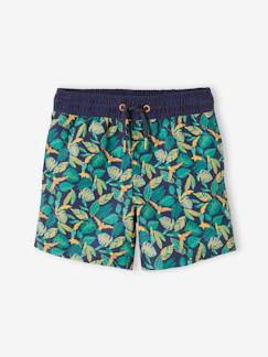 Niño-Bañador short estampado para niño