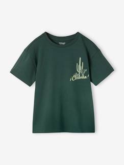 Niño-Camisetas y polos-Camisetas-Camiseta con motivo cactus aplicado para niño