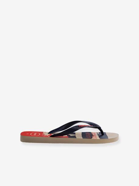 Chanclas infantiles Top Nautical HAVAIANAS beige estampado 