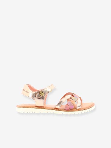 Sandalias de piel Betty 694792-30-13 KICKERS® infantiles rosa 