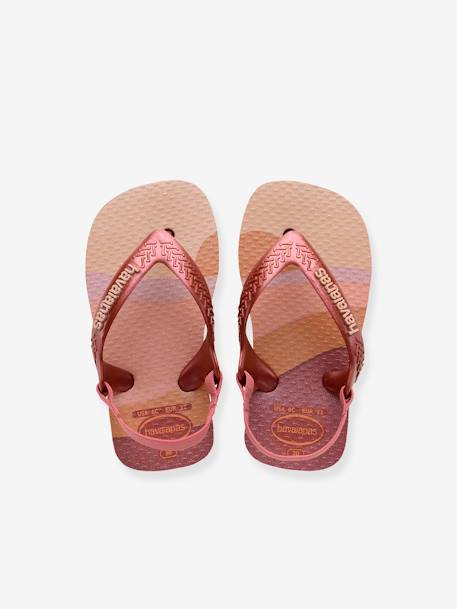 Chanclas Baby Mini me HAVAIANAS® para bebé rosa 