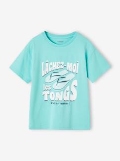 Niño-Camisetas y polos-Camiseta estampado vacaciones para niño