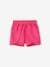 Short con faldones para bebé fucsia 