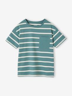 -Camiseta a rayas personalizable para niño