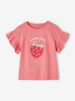 Niña-Camisetas-Camisetas-Camiseta con motivo con lentejuelas para niña