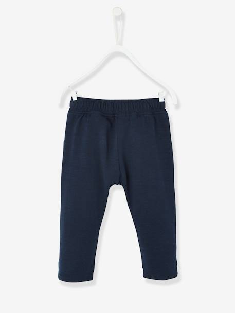 Pantalón de felpa para bebé niño Azul oscuro liso+azul pizarra+BEIGE CLARO LISO+caramelo+GRIS MEDIO JASPEADO+ROJO MEDIO LISO+VERDE MEDIO LISO 