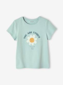 Niña-Camisetas-Camiseta con mensaje, para niña