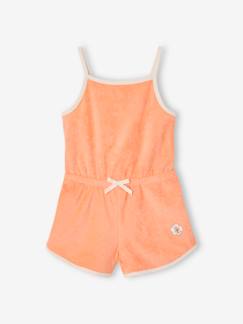 Niña-Monos, petos-Monoshort de felpa para niña