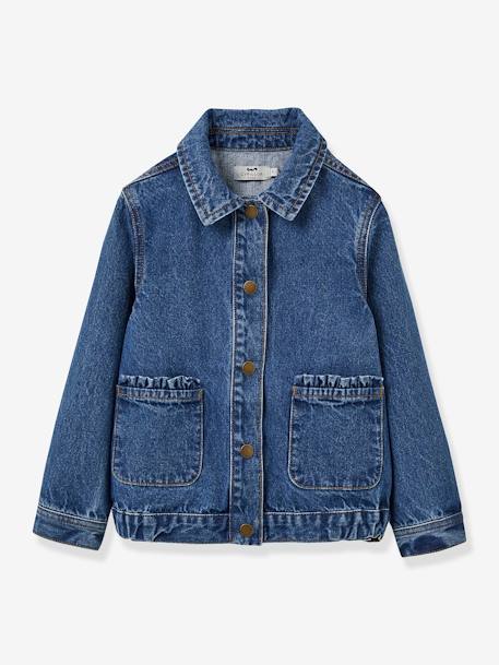 Chaqueta denim niña CYRILLUS stone 