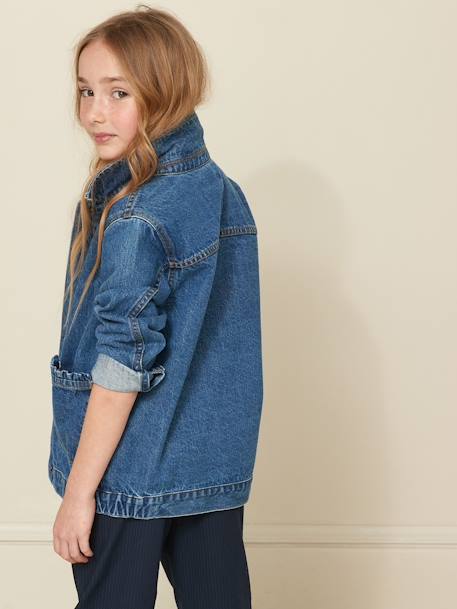 Chaqueta denim niña CYRILLUS stone 