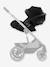 Silla de coche tipo huevo CYBEX Gold Cloud G i-Size 40 a 87 cm, grupo 0+ equivalente gris+negro 