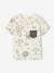 Camiseta jungla de punto flameado para bebé crudo 