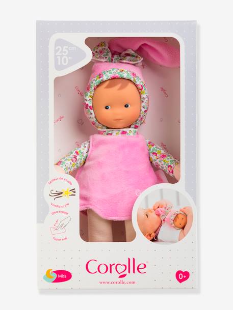 Muñeca de peluche para bebé Miss Rosa Jardín en Flor - COROLLE rosa 