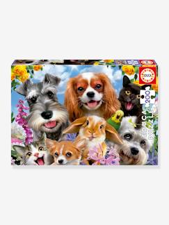 Juguetes-Juegos educativos- Puzzles-Puzzle 200 piezas: Selfie de Animales - EDUCA