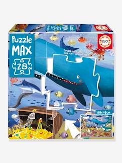 Juguetes-Juegos educativos- Puzzles-Puzzle Max 28 piezas Animales bajo el mar - EDUCA