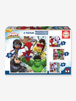 Juguetes-Juegos educativos- Puzzles-Puzzles Progresivos Spidey & His Amazing Friends - EDUCA