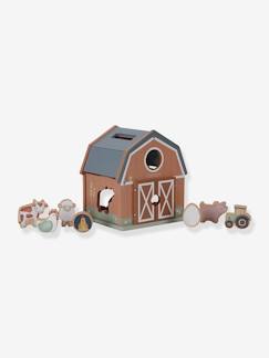 Juguetes- Primera edad-Caja con formas Little Farm - LITTLE DUTCH