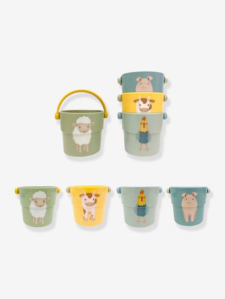 Pack de 4 tazas de baño - LITTLE DUTCH multicolor 