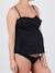 Tankini de embarazo Bloom CACHE COEUR negro 