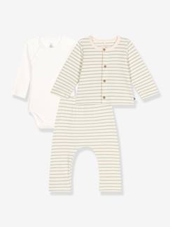 -Conjunto de 3 prendas para bebé PETIT BATEAU