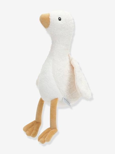 Peluche Little Goose 30 cm - LITTLE DUTCH blanco 