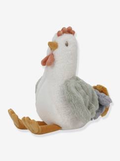 Juguetes- Primera edad-Peluche gallina Little Farm - LITTLE DUTCH