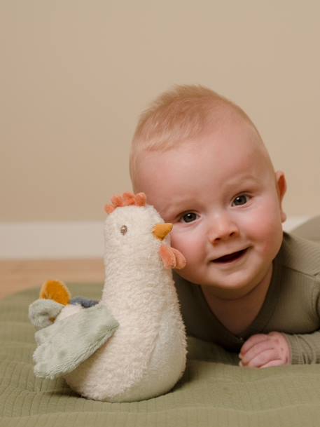 Tentetieso gallina Little Farm - LITTLE DUTCH blanco 