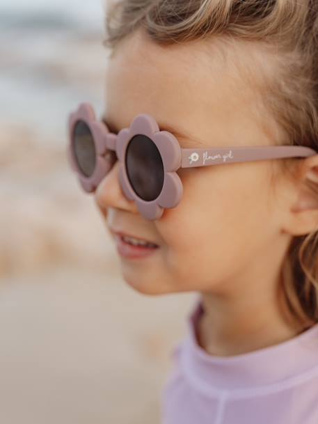 Gafas de sol flor - LITTLE DUTCH malva 