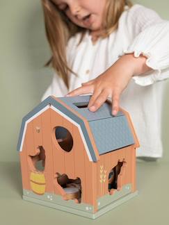 Juguetes- Primera edad- Primeras manipulaciones-Caja con formas Little Farm - LITTLE DUTCH