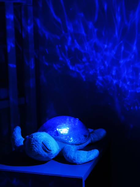 Luz nocturna recargable CLOUD B Tranquil Turtle azul+rosado+verde+violeta 