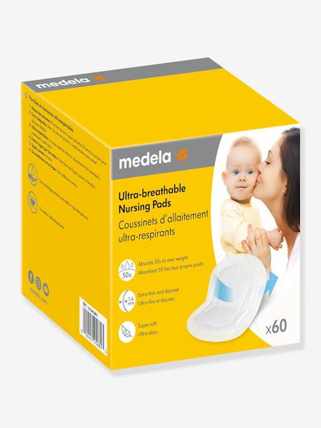 Caja de 60 discos de lactancia ultra transpirables MEDELA blanco 