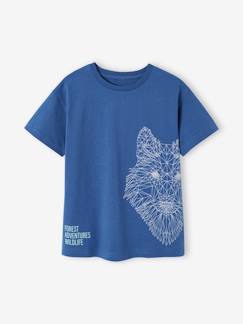 -Camiseta motivo lobo para niño