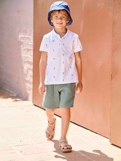 Niño-Shorts y bermudas-Short de gasa de algodón para niño