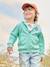 Sudadera con cremallera y capucha para niño - Basics azul turquesa 