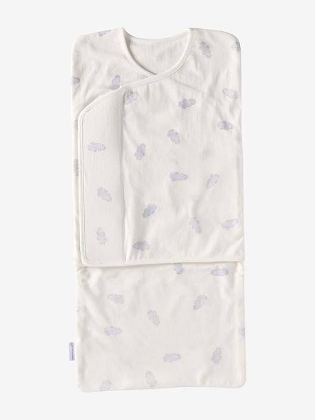 Swaddle de punto T2 blanco estampado 