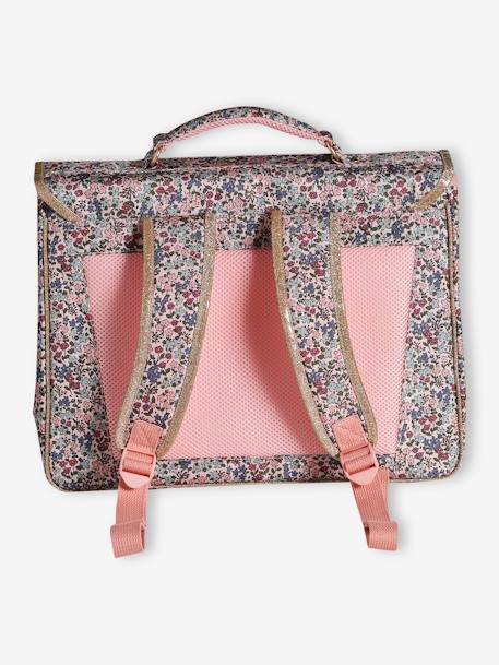 Cartera + estuche 'sweet flowers' niña rosa maquillaje 