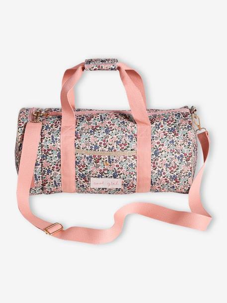 Bolsa de deporte 'sweet flowers' niña rosa maquillaje 